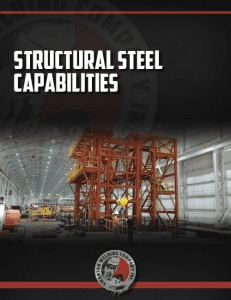 eBook Cover: Structural Steel Capabilities